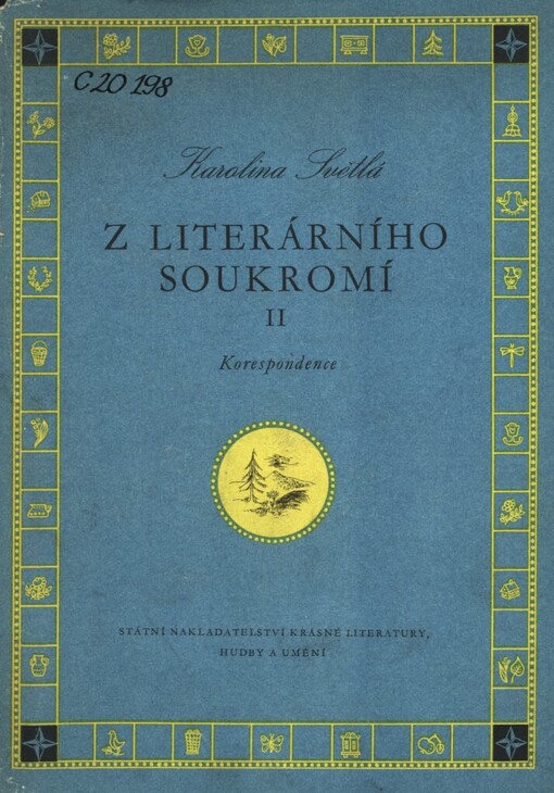 Z literárního soukromí.II,Korespondence