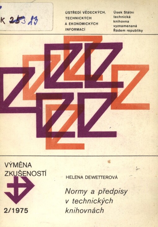 Normy a předpisy v technických knihovnách