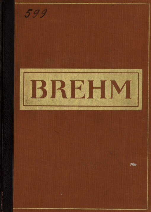 Brehmův život zvířat.Díl IV,Ssavci.