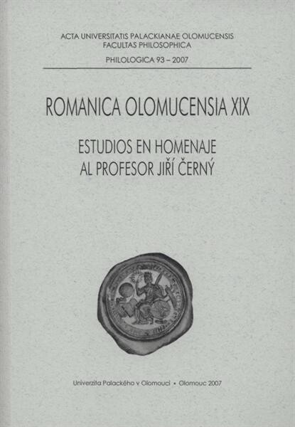 Estudios en homenaje al profesor Jiří Černý
