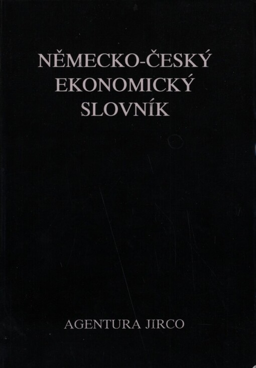 Německo-český ekonomický slovník