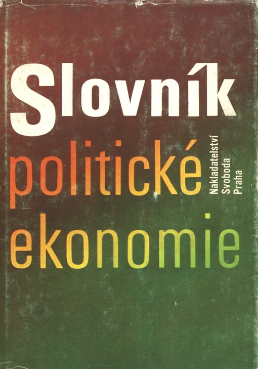 Slovník politické ekonomie