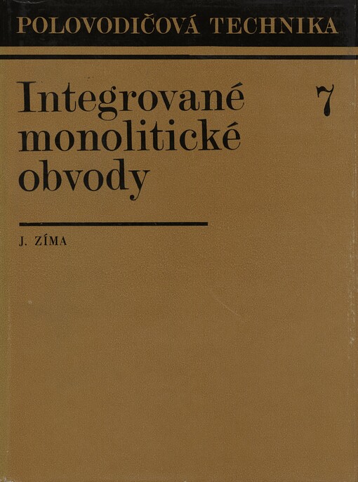 Integrované monolitické obvody