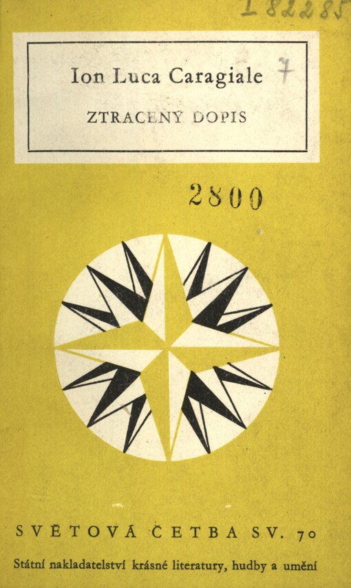 Ztracený dopis :výbor z próz