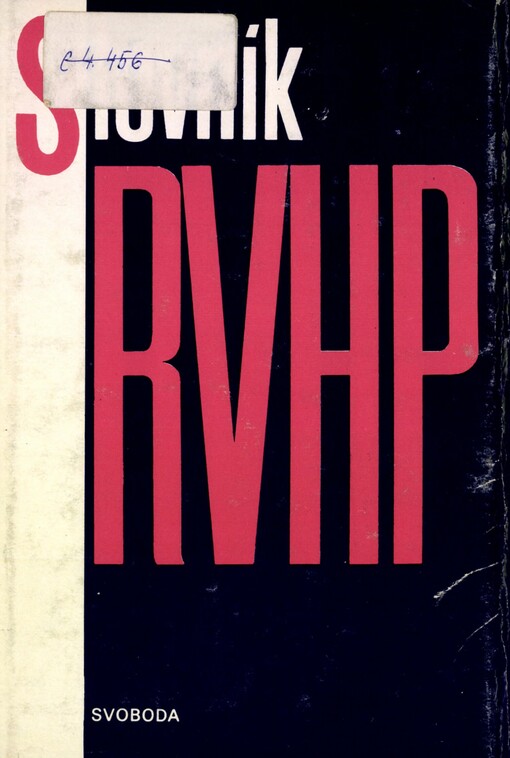Slovník RVHP