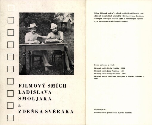 Filmový smích Ladislava Smoljaka a Zdeňka Svěráka