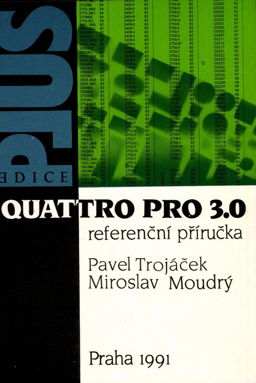 Quattro Pro 3.0 :Referenční příručka