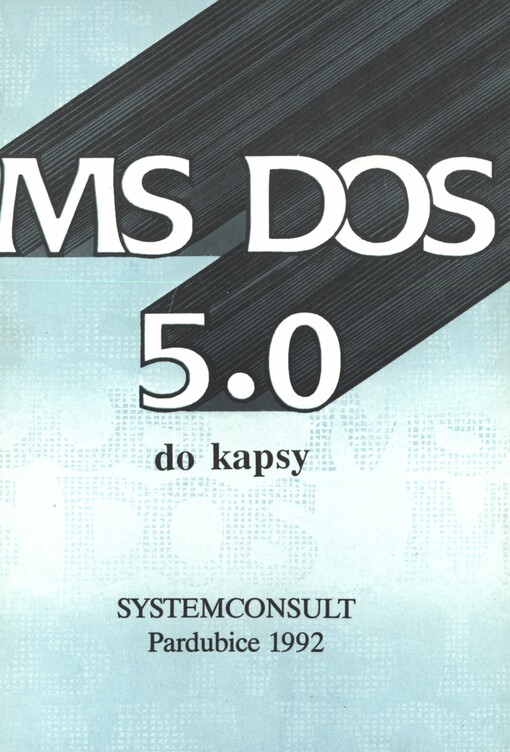 MS DOS 5.0 do kapsy