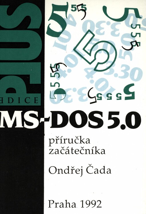 MS-DOS 5.0 :příručka uživatele