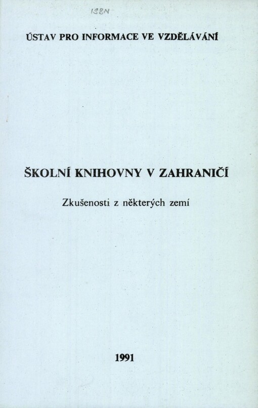 Školní knihovny v zahraničí: Zkušenosti z některých zemí