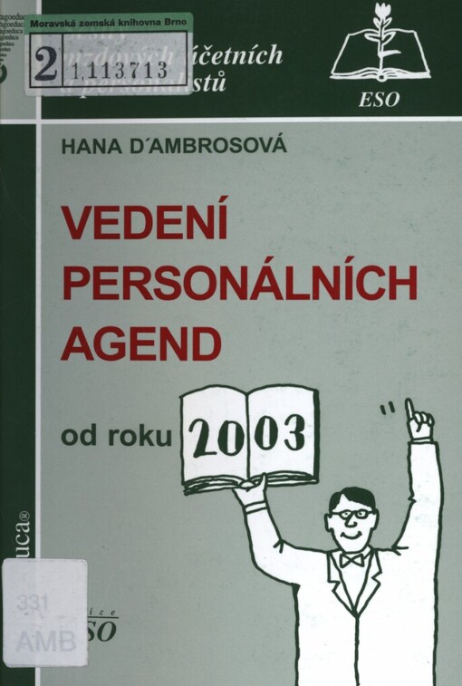 Vedení personálních agend od roku 2003