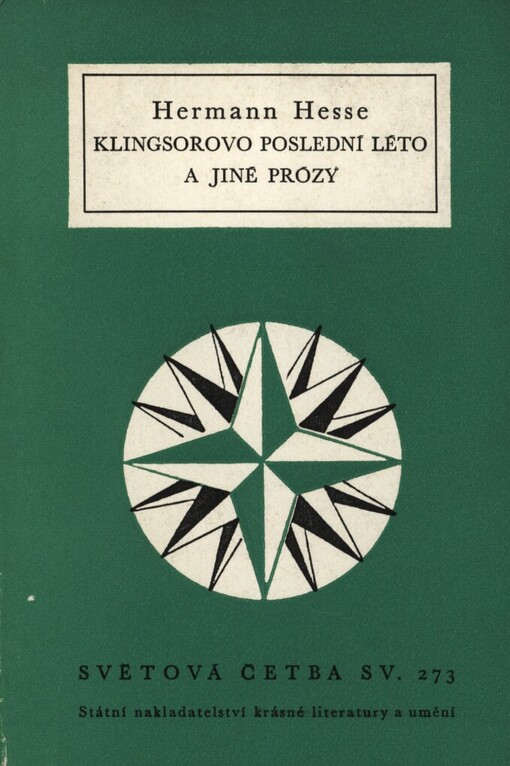 Klingsorovo poslední léto a jiné prózy