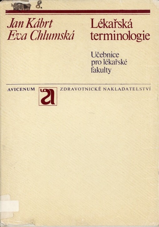 Lékařská terminologie: učebnice pro lék. fakulty