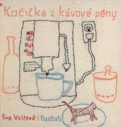 Kočička z kávové pěny