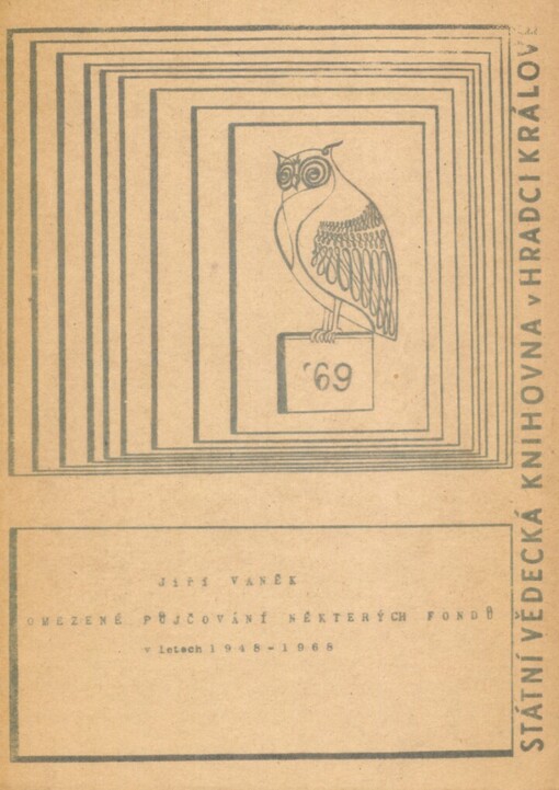 Omezené půjčování některých fondů v letech 1948-1968
