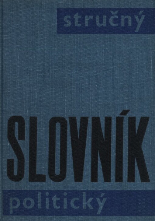Stručný politický slovník