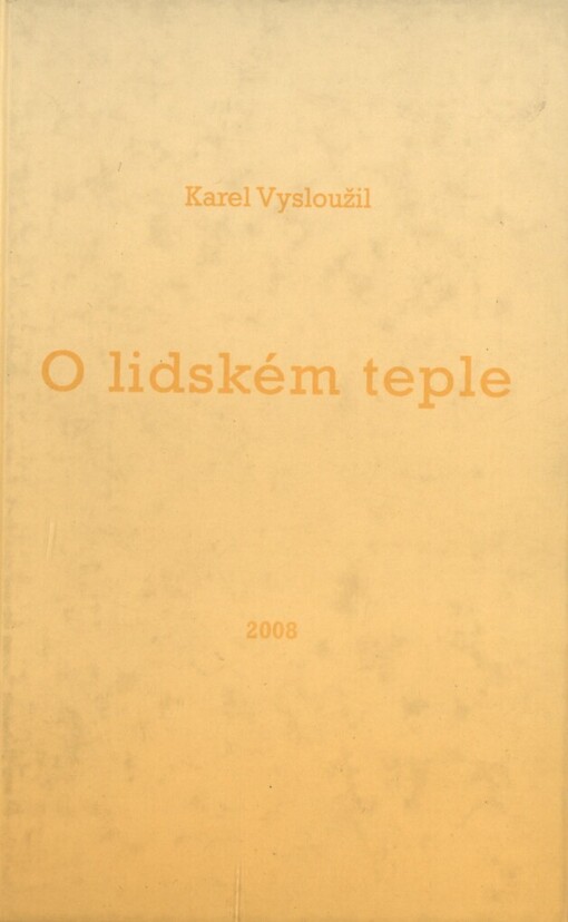 O lidském teple