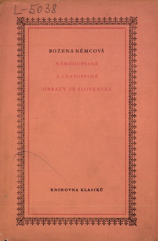 Národopisné a cestopisné obrazy ze Slovenska