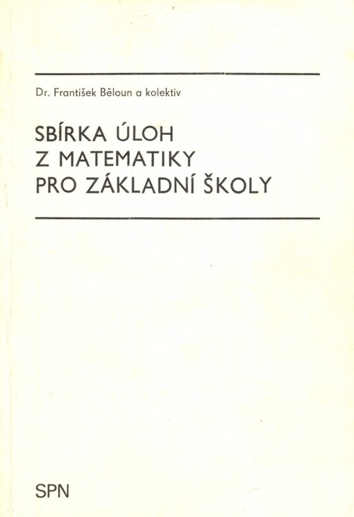 Sbírka úloh z matematiky pro základní školy