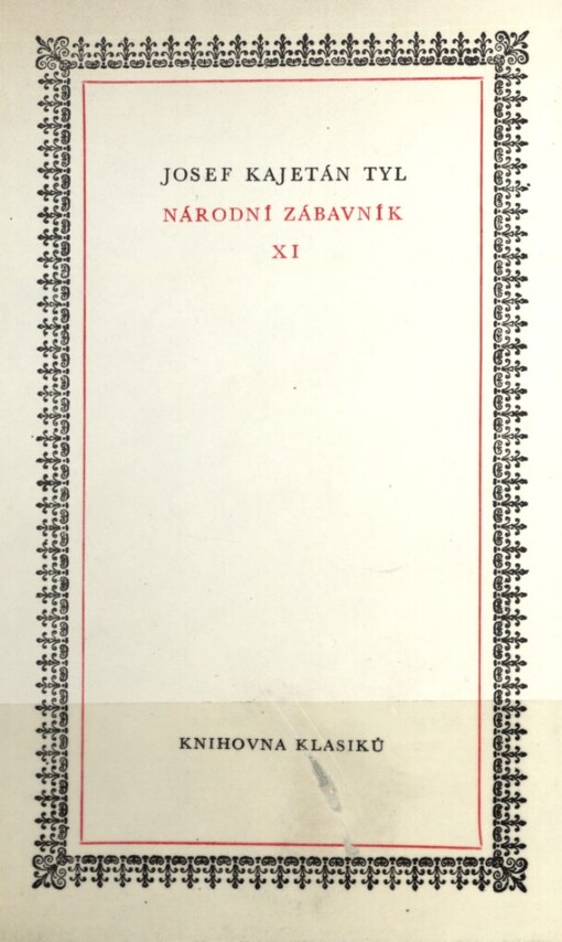 Národní zábavník :(Publicistika 1833-1845)