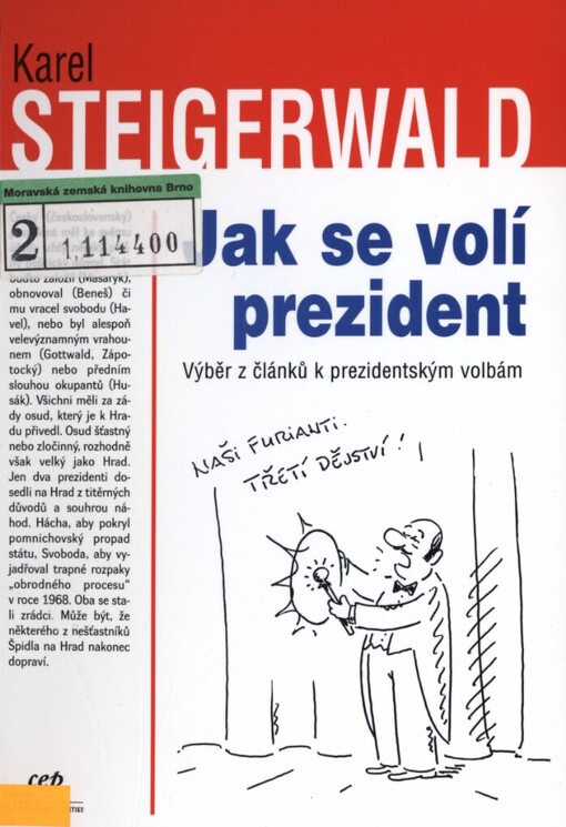Jak se volí prezident: výběr z článků k prezidentským volbám MF DNES, 2002-2003