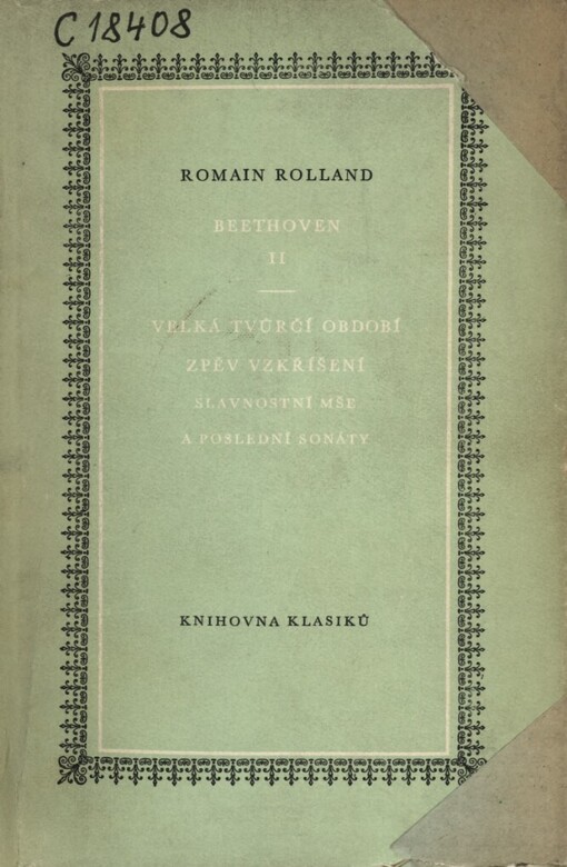 Beethoven.II,Velká tvůrčí období.