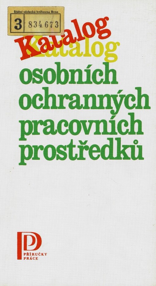 Katalag osobních ochranných pracovních prostředků