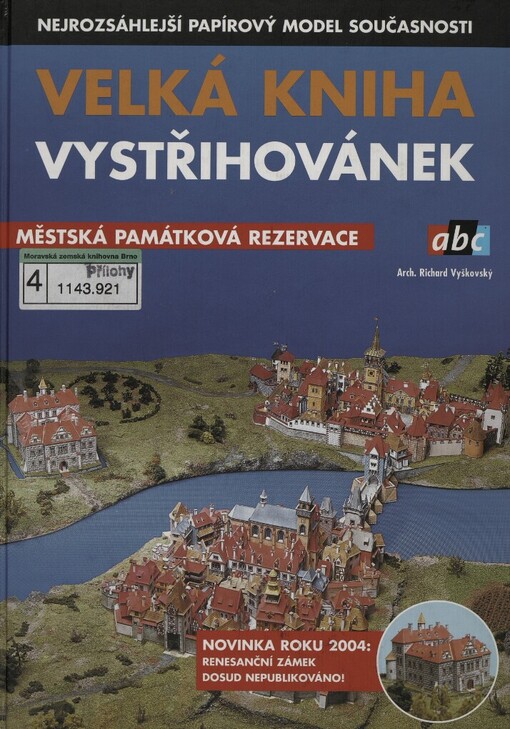 Velká kniha vystřihovánek ABC: městská památková rezervace
