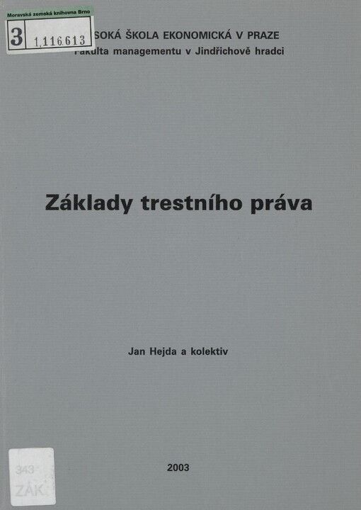 Základy trestního práva