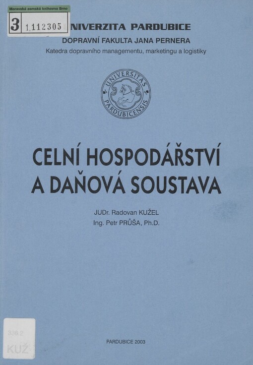 Celní hospodářství a daňová soustava