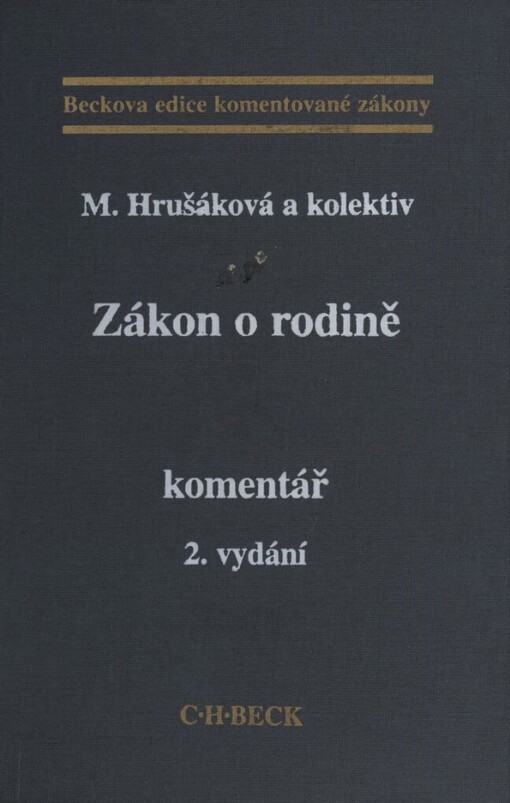Zákon o rodině :komentář