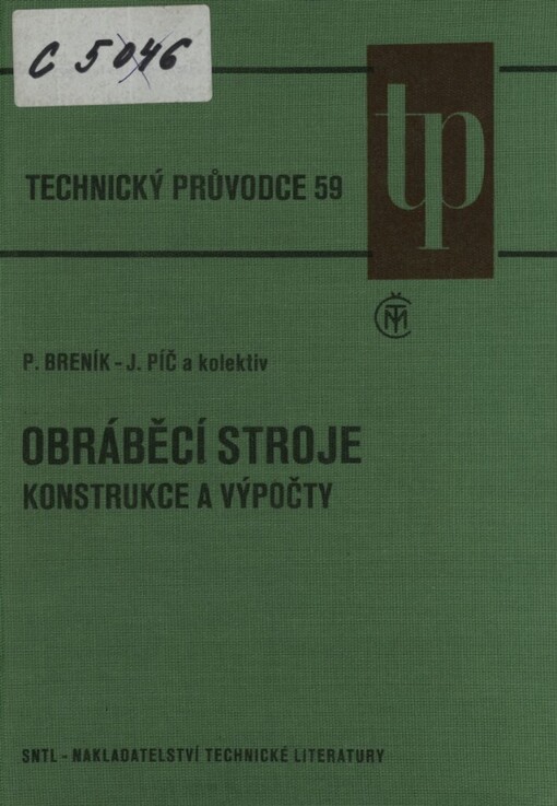 Obráběcí stroje : konstrukce a výpočty