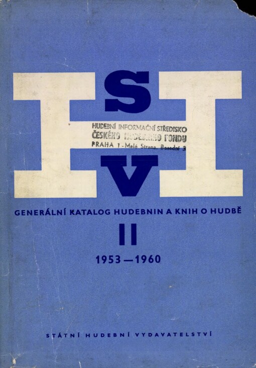 Generální katalog hudebnin a knih o hudbě