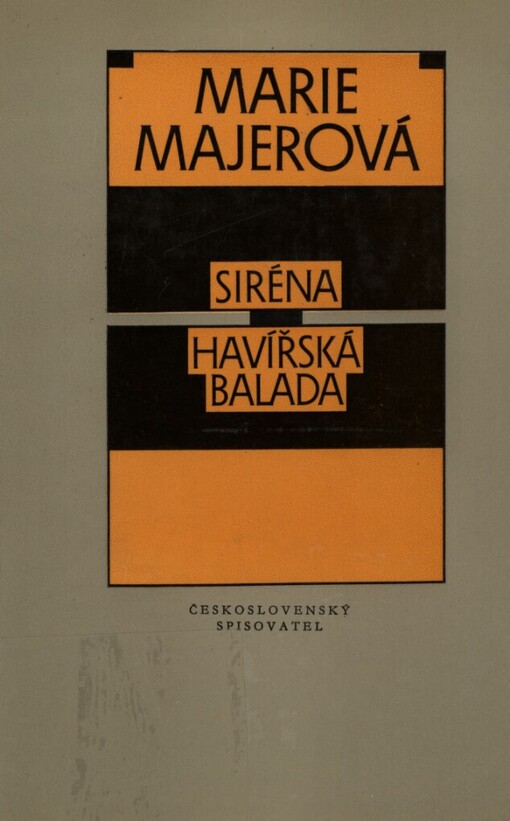 Siréna: Havířská balada : [četba pro žáky stř. škol]