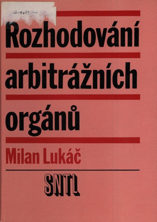 Rozhodování arbitrážních orgánů