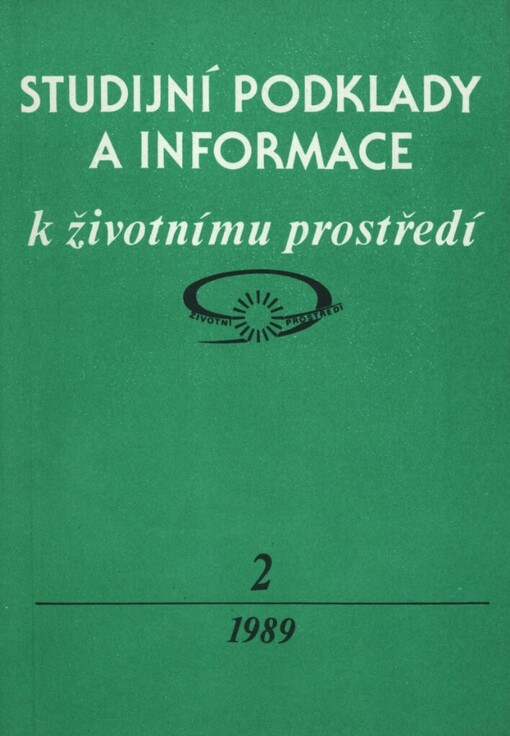 Analýza stavu a koncepční přístupy k řešení problémů životního prostředí v jednotlivých krajích ČSR