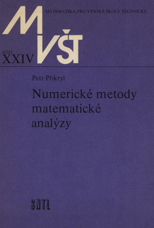Numerické metody matematické analýzy