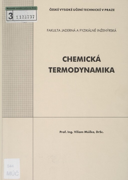 Chemická termodynamika