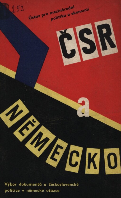 ČSR a Německo: Výbor dokumentů o čs. politice v německé otázce