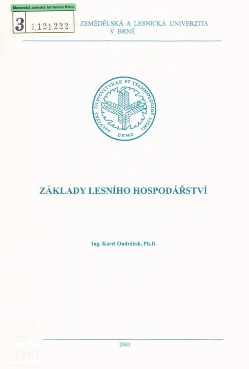 Základy lesního hospodářství
