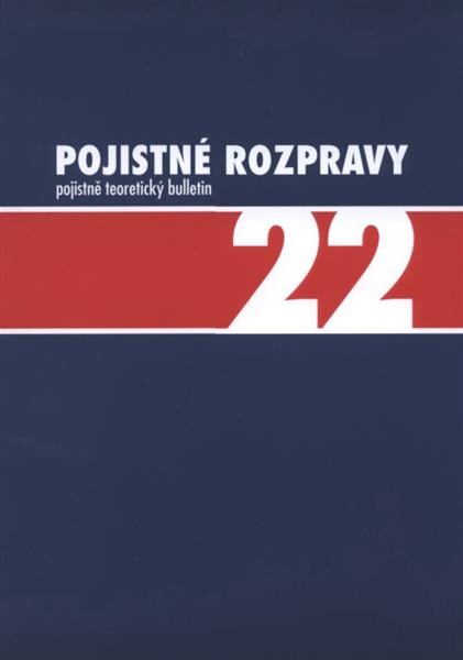 Pojistné rozpravy : pojistně-teoretický bulletin