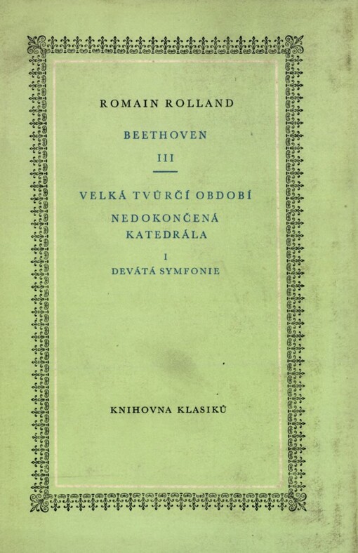 Beethoven.III,Velká tvůrčí období.