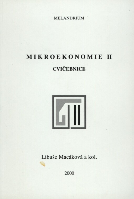 Mikroekonomie: (základní kurs)