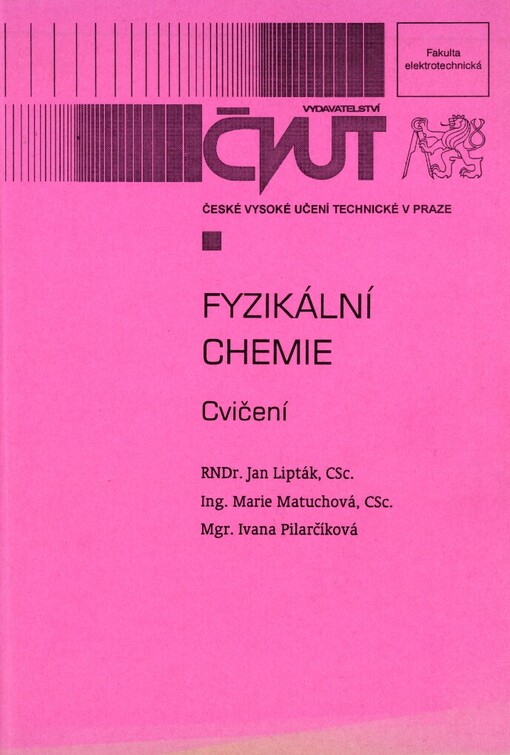 Fyzikální chemie :cvičení