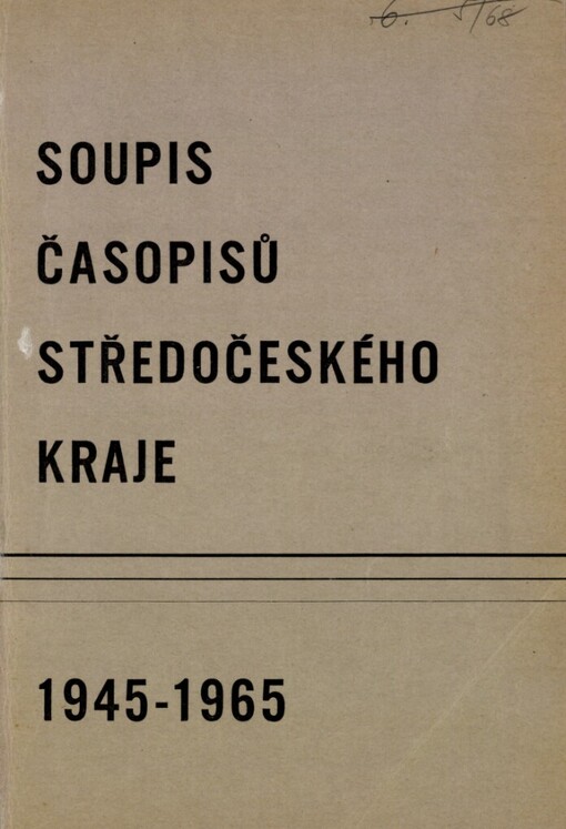 Soupis časopisů Středočeského kraje 1945-1965