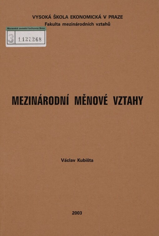 Mezinárodní měnové vztahy