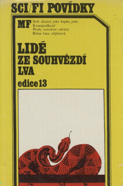 Lidé ze souhvězdí Lva : antologie nových českých vědeckofantastických příběhů