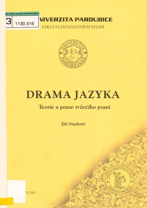 Drama jazyka :teorie a praxe tvůrčího psaní