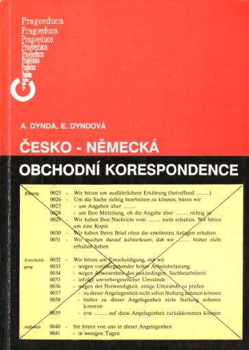 Česko-německá obchodní korespondence