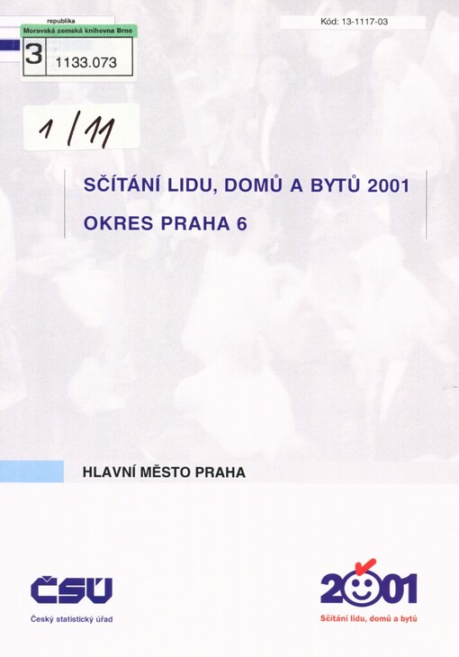 Sčítání lidu, domů a bytů 2001
